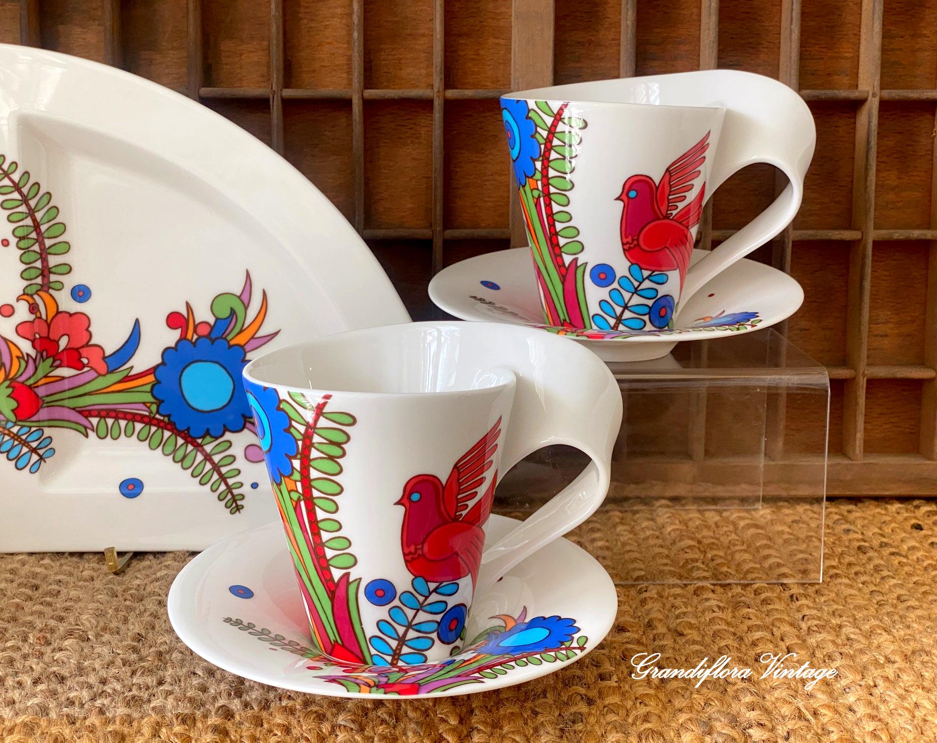 Villeroy & Boch Amapolo 花柄 ボウル 6枚セット　廃盤 Villeroy & Boch Amapolo 花柄 ボウル 6枚セット 廃盤 2025年
