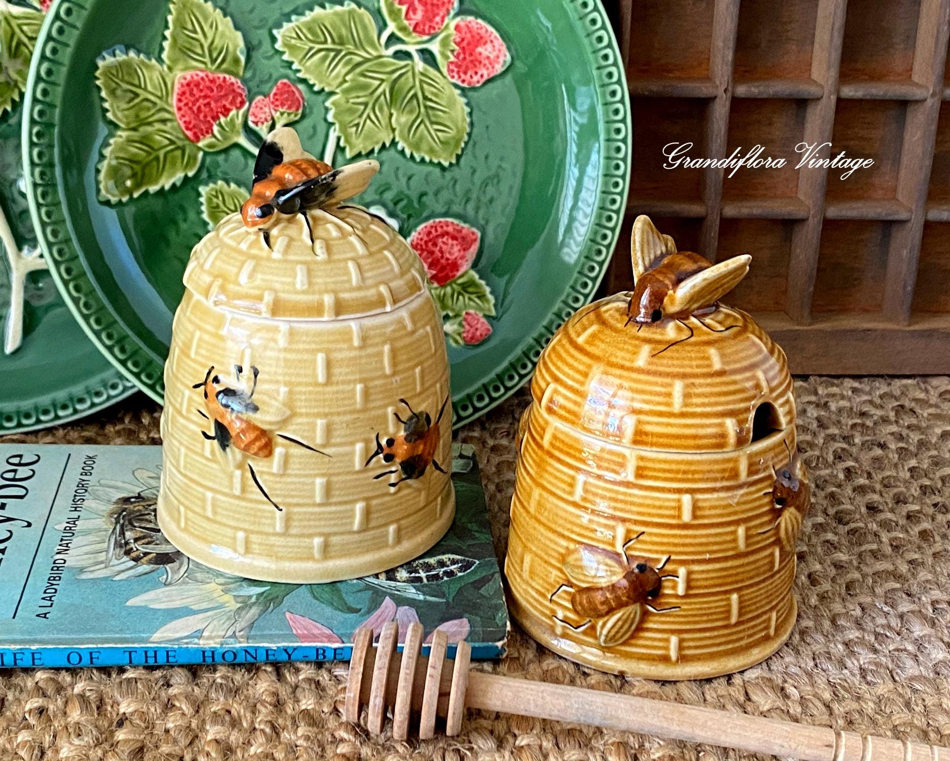 茶道具 猩々堂紹美造(紹美栄佑) 黄銅 火箸 二組 共箱 C R8585 Ceramic Bee Skep - Etsy