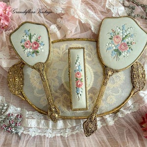 【セール中】1950-1960年代ヴィンテージヴァニティーハンドミラー セール中】1950-1960年代ヴィンテージヴァニティーハンドミラー 【公式