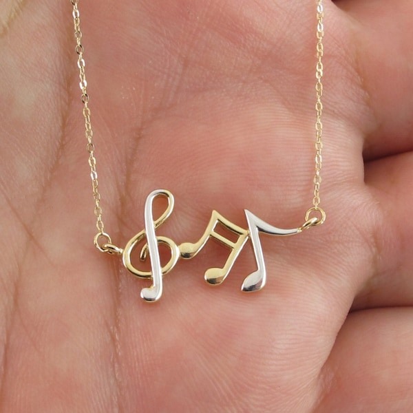 Musical Note Jewelry Etsy