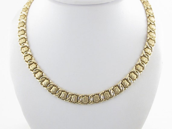 14K Gold X And O Layered Necklace | bfjewelry