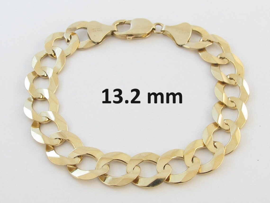 Black & Rose Gold IP Reversible Bracelet 7 3/4 inch long with Self