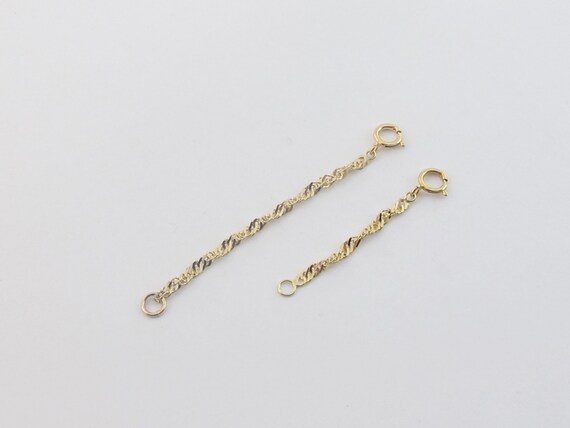 14k Yellow Gold Singapore Chain 