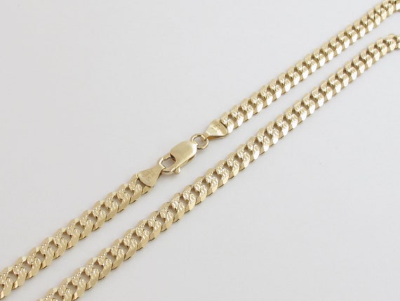 Gold and diamond cuban link chain deals