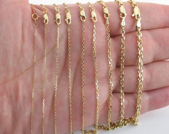 18 Kt Gelbgold - Halskette Mit Anhänger - - Catawiki