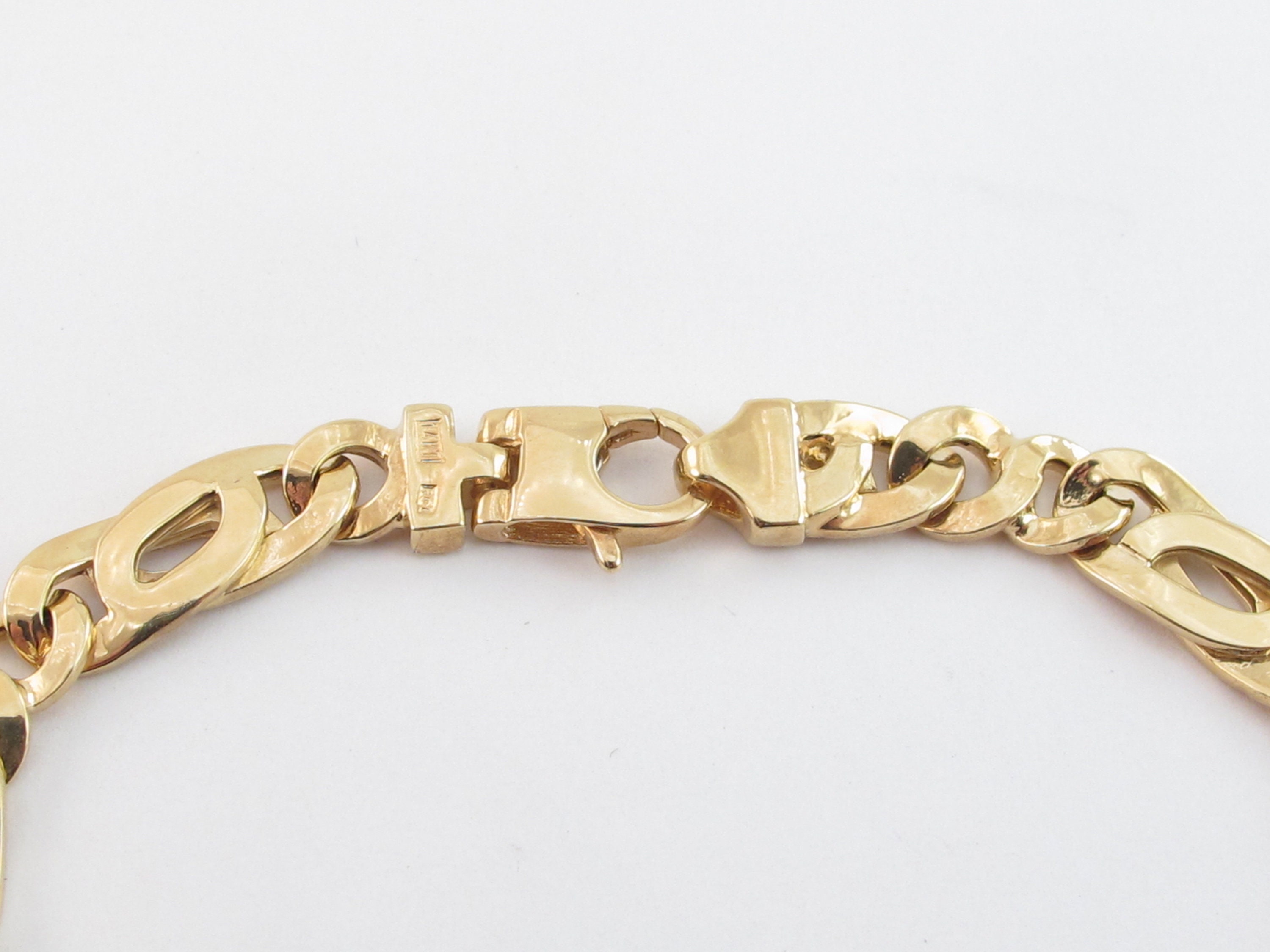 14K イエロー ゴールド メンズ タイガーアイ リンク 14K イエロー ゴールド メンズ タイガーアイ リンク