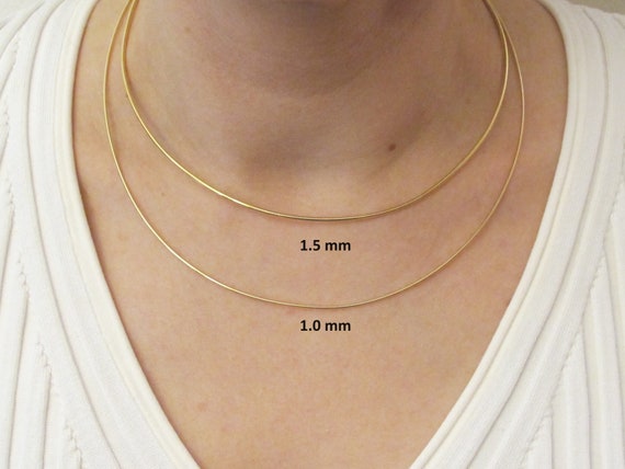 ゴールド チェーンネックレス ロブスタークラスプ K18】ゴールド