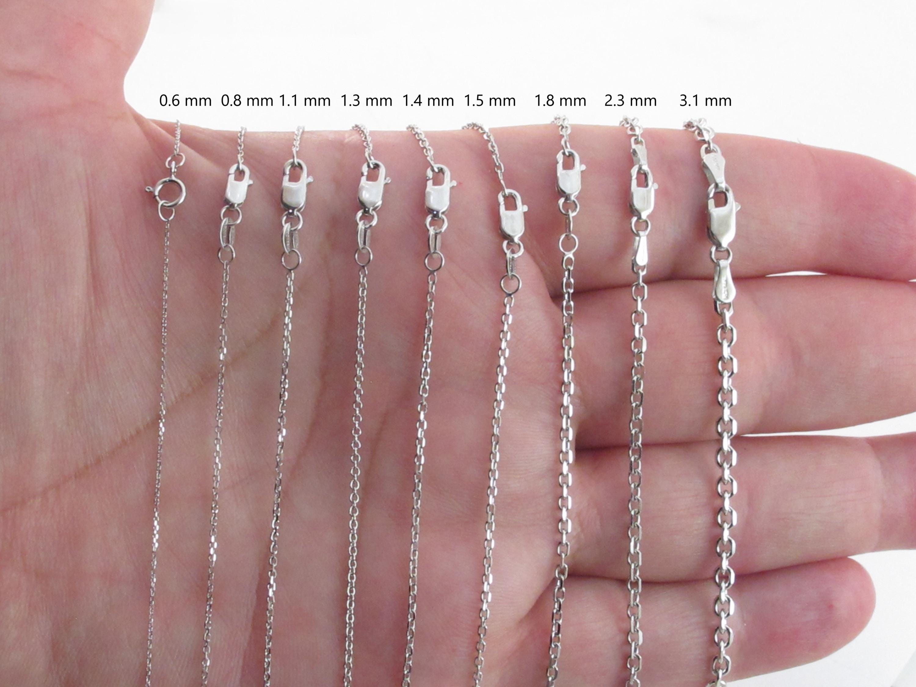 Collana In Oro Maglie Ovali Squadrate Cm. 45 - Ma.Gi. Gioielli - Foto 5