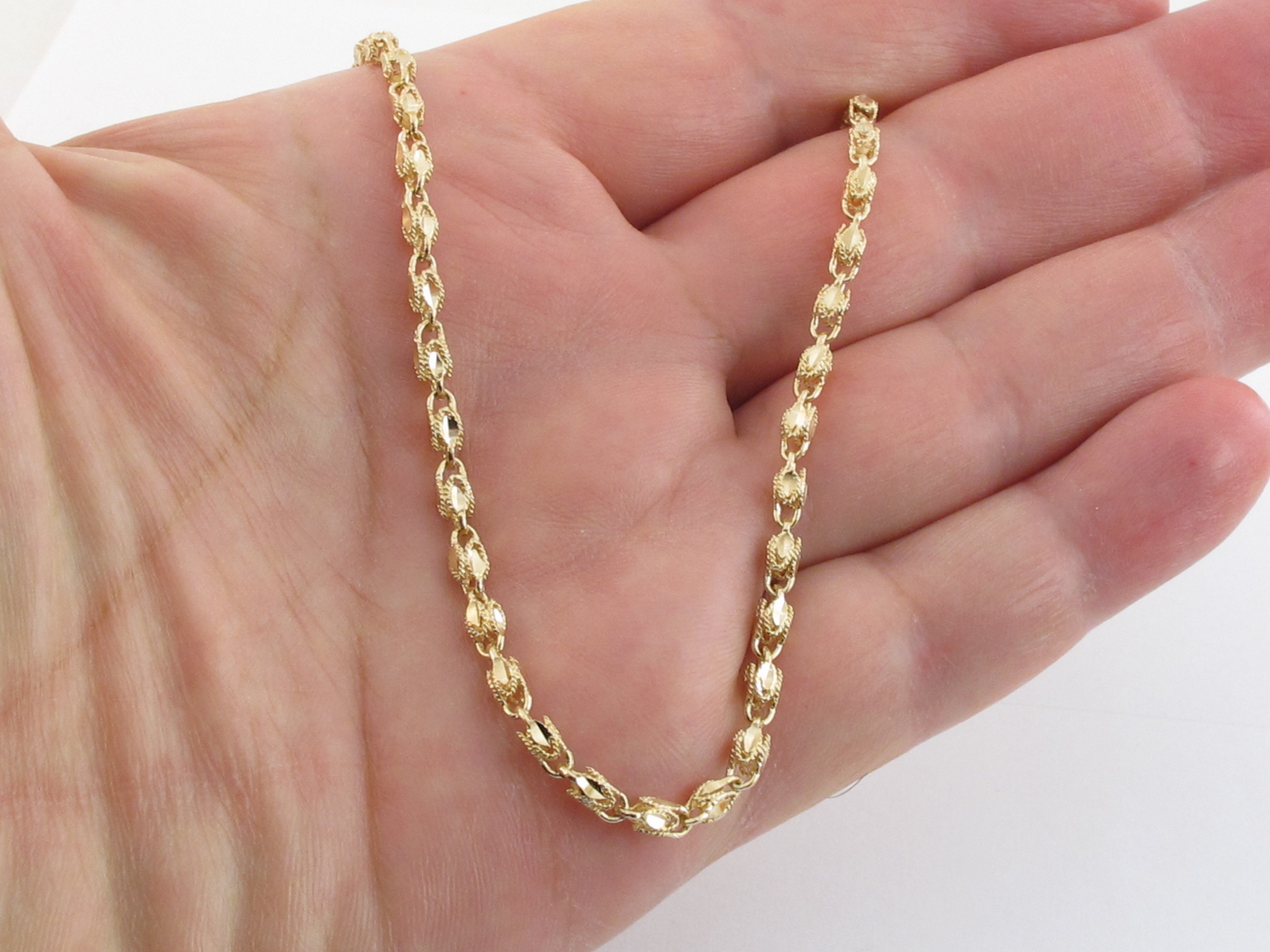 Turkish link cheap gold chain