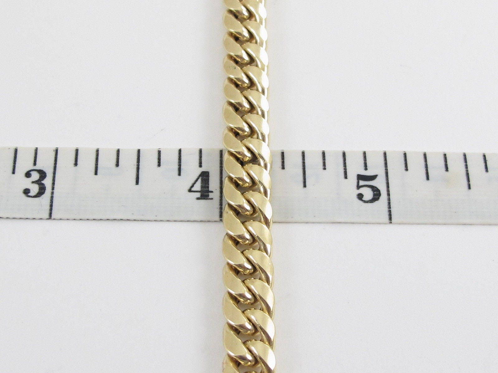 10K Hollow Miami Cuban Link Chain