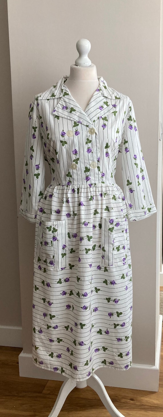 Pretty original 1950s Day Dress - image 2