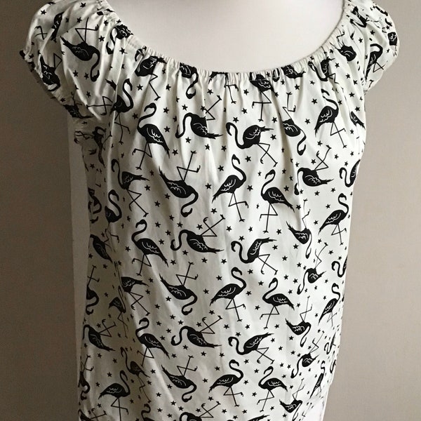 New Handmade Rockabilly Gypsy Top.