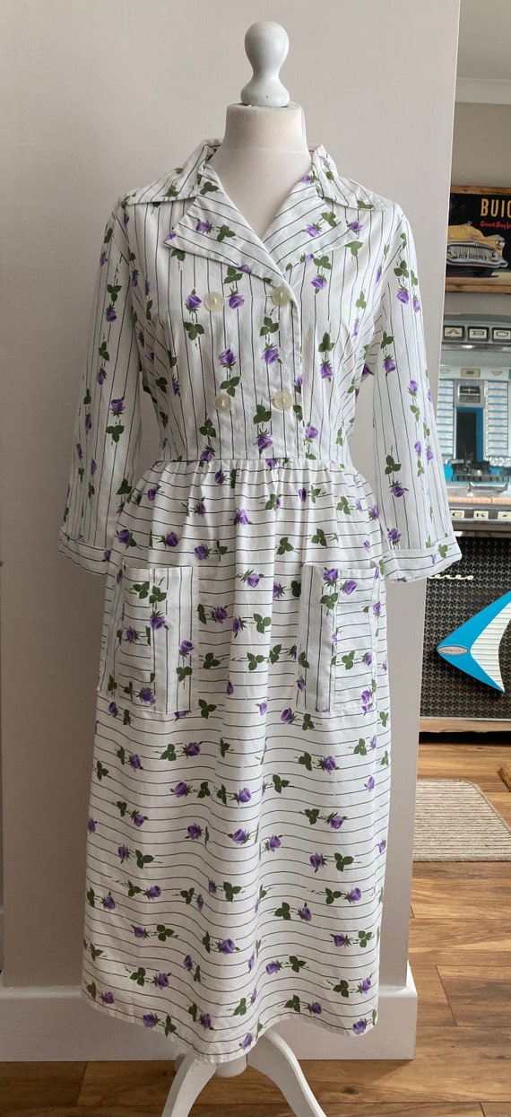 Pretty original 1950s Day Dress - image 1