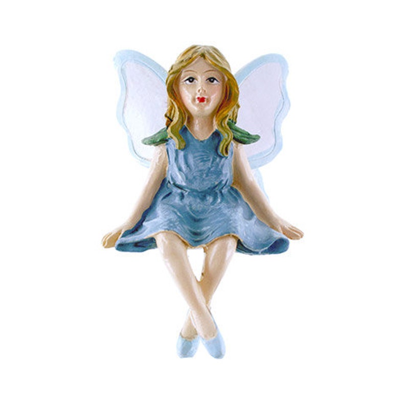 Sitting Around Fairy Fairy Garden Fairy Mini Fairy image 0