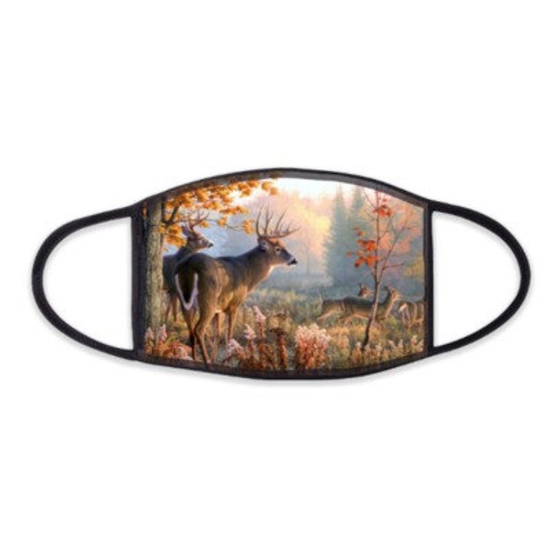 Whitetail Deer Face Mask. Deer Face Mask. Hunting Face Mask. Etsy