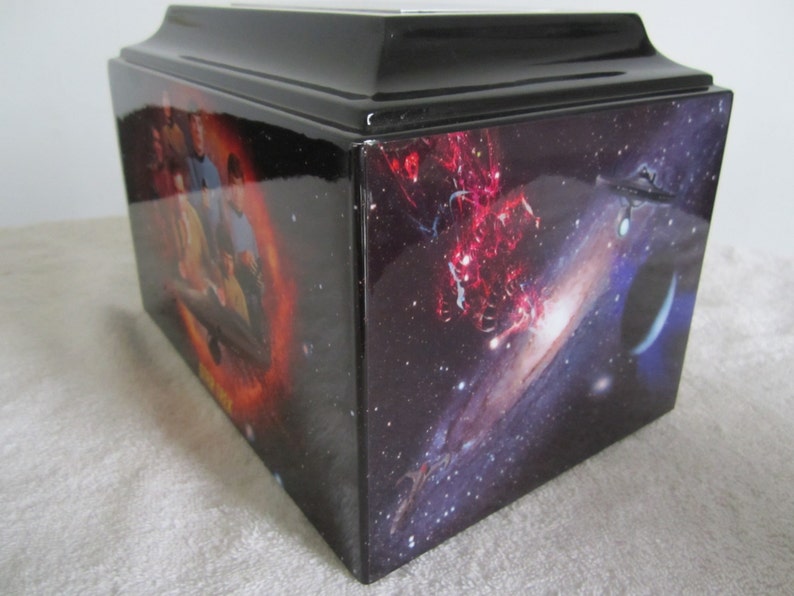 801 Space Star Trek Adult Funeral Cremation Urn - Etsy