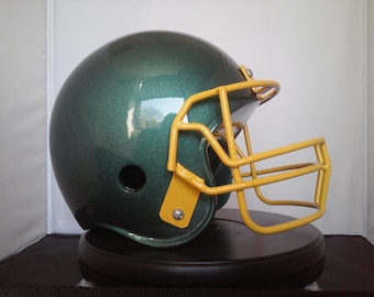 Custom Football Helmet Cremation Urn