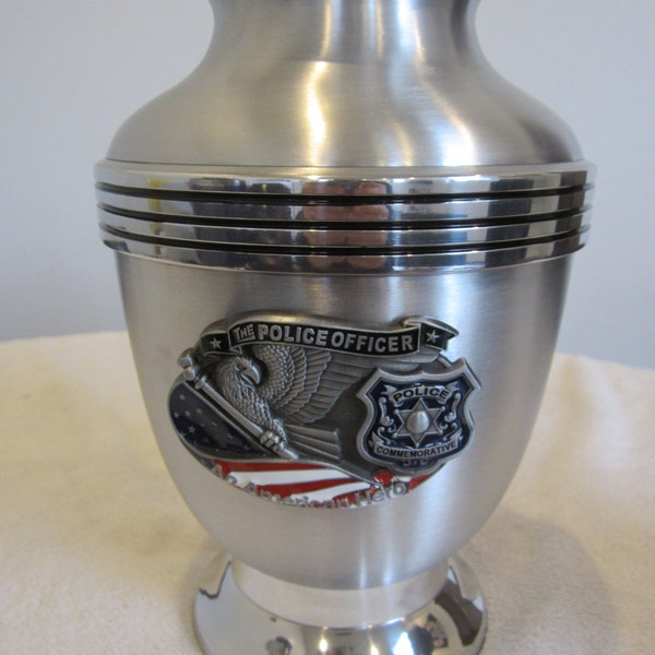 Police Cremation Urn Etsy