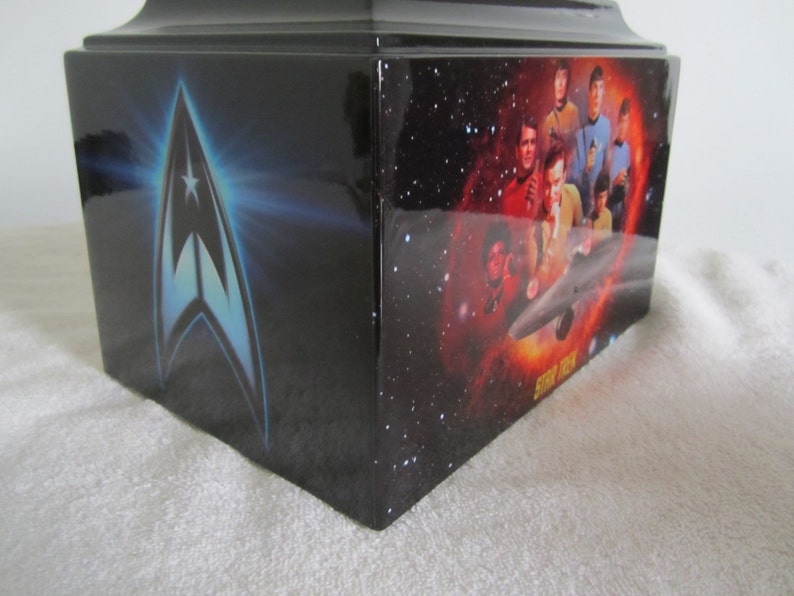 801 Space Star Trek Adult Funeral Cremation Urn - Etsy