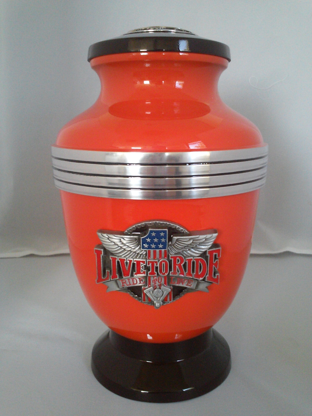 u r n❁ Pewter Butterfly Cremation Urn: Enchanted Essence Memorial Urn