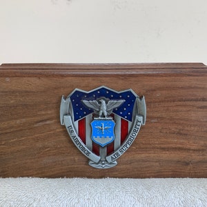 900 Wood Air Force Veteran Cremation Urn