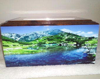 904 Wood Mountain Cremation urn