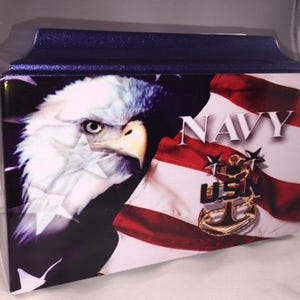 441 Navy Patriot Military Funeral Memorial Adult Cremation Urn