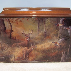 511 Deer Duck Hunter Outdoorsmen Adult Cremation Urn