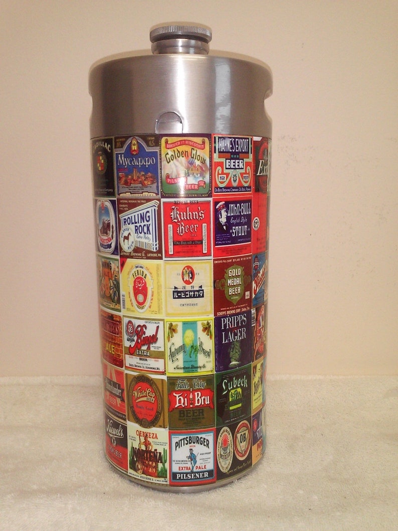 Custom adult brew master beer keg cremation urn Etsy