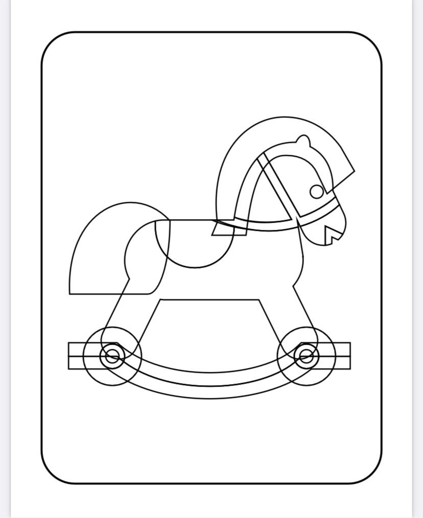 Childrens Coloring Book 20 kids pages | Etsy