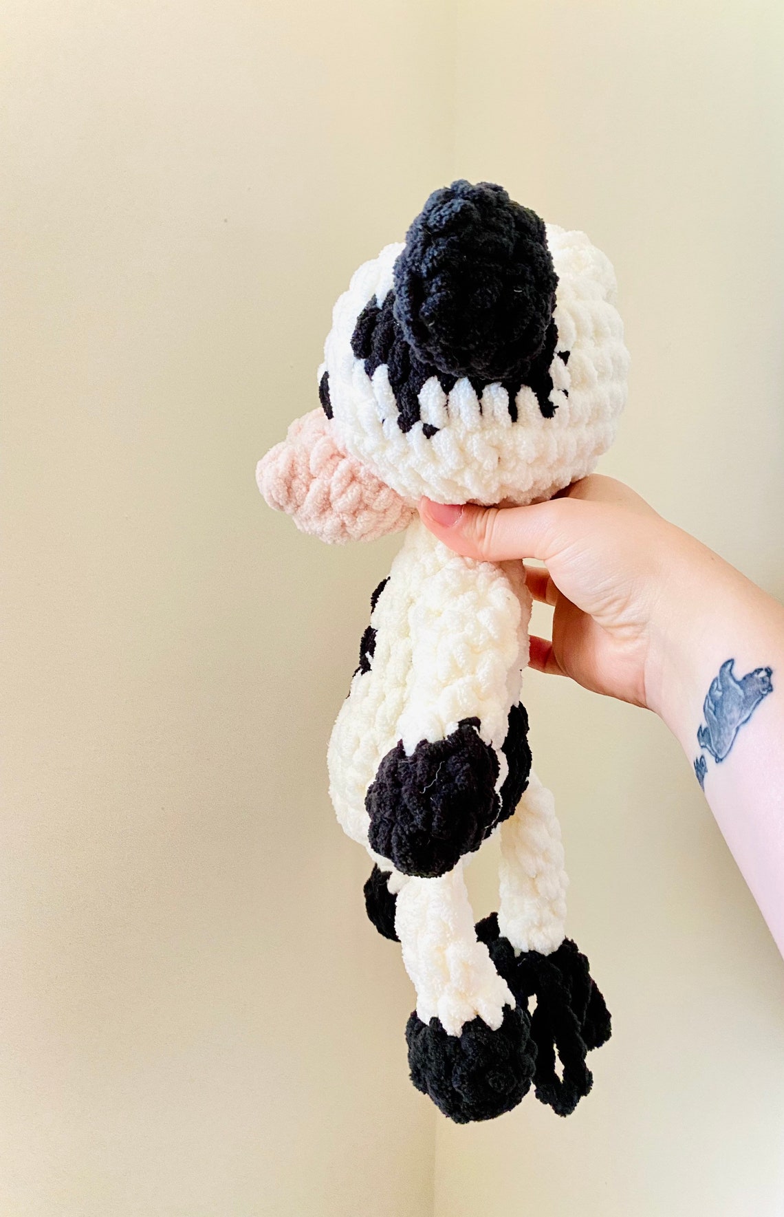 Milkie the Cow Rag Doll Farm Nursery Decor Plush Cow - Etsy