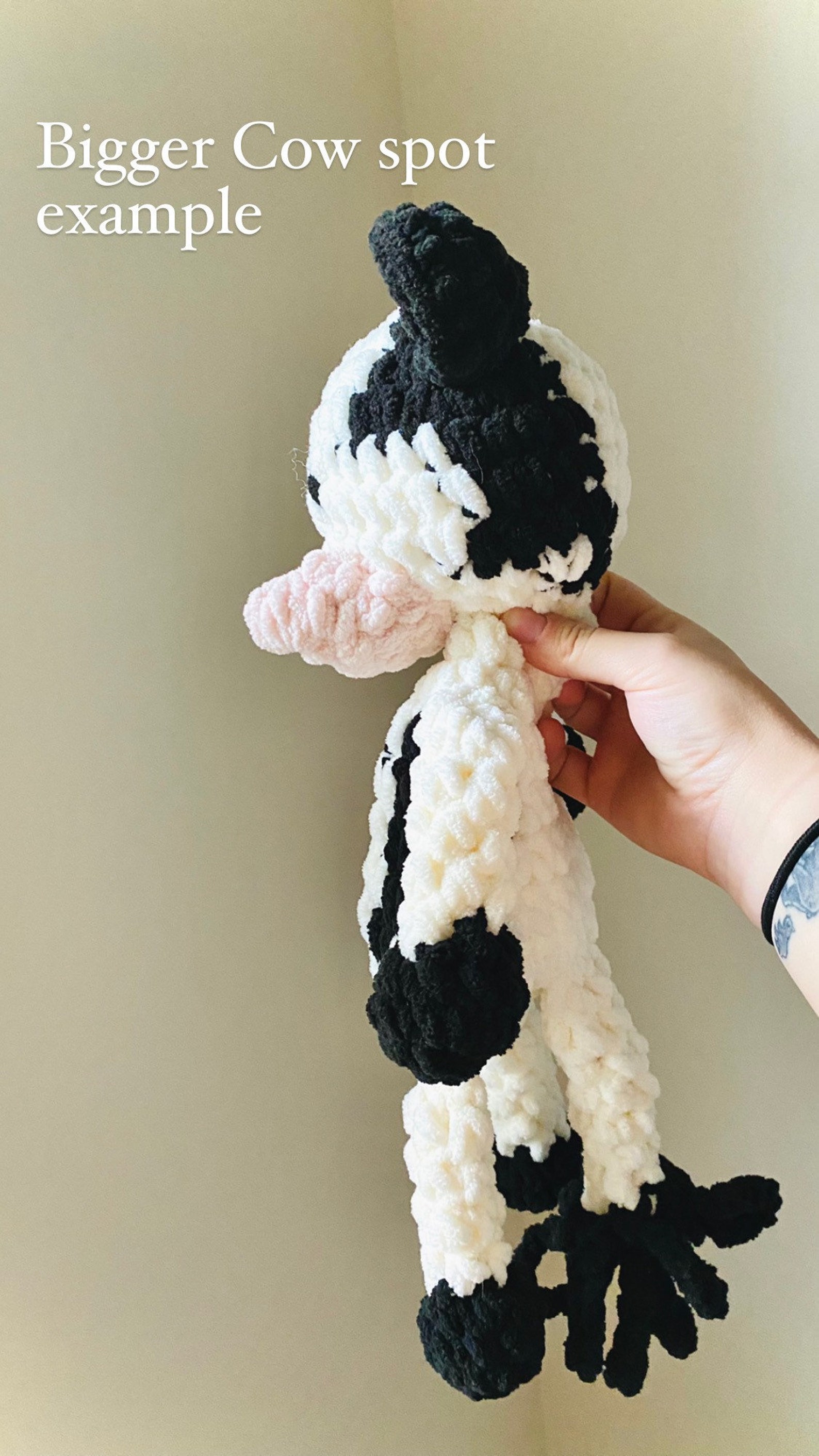 Milkie the Cow Rag Doll Farm Nursery Decor Plush Cow - Etsy