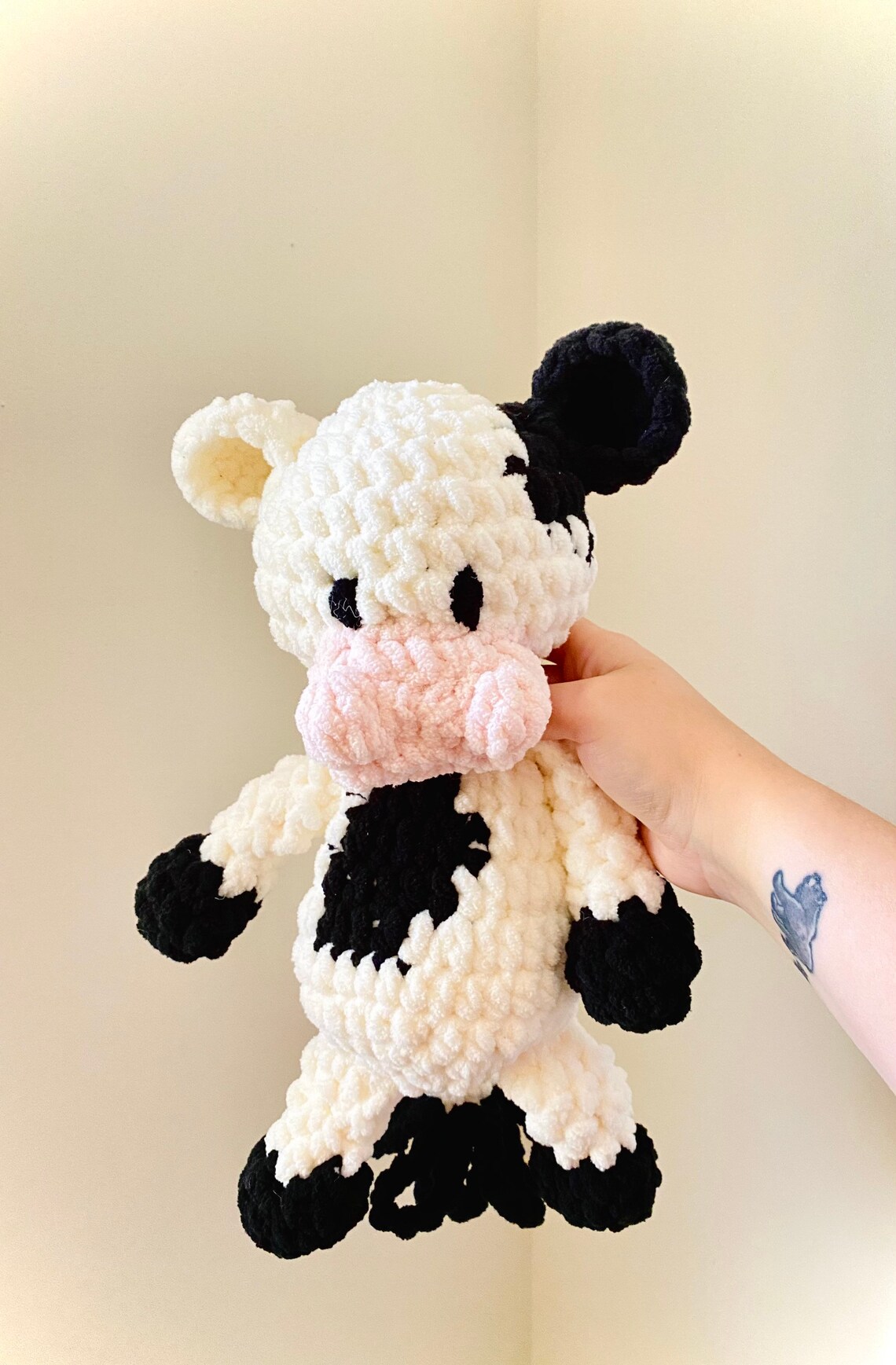 Milkie the Cow Rag Doll Farm Nursery Decor Plush Cow - Etsy