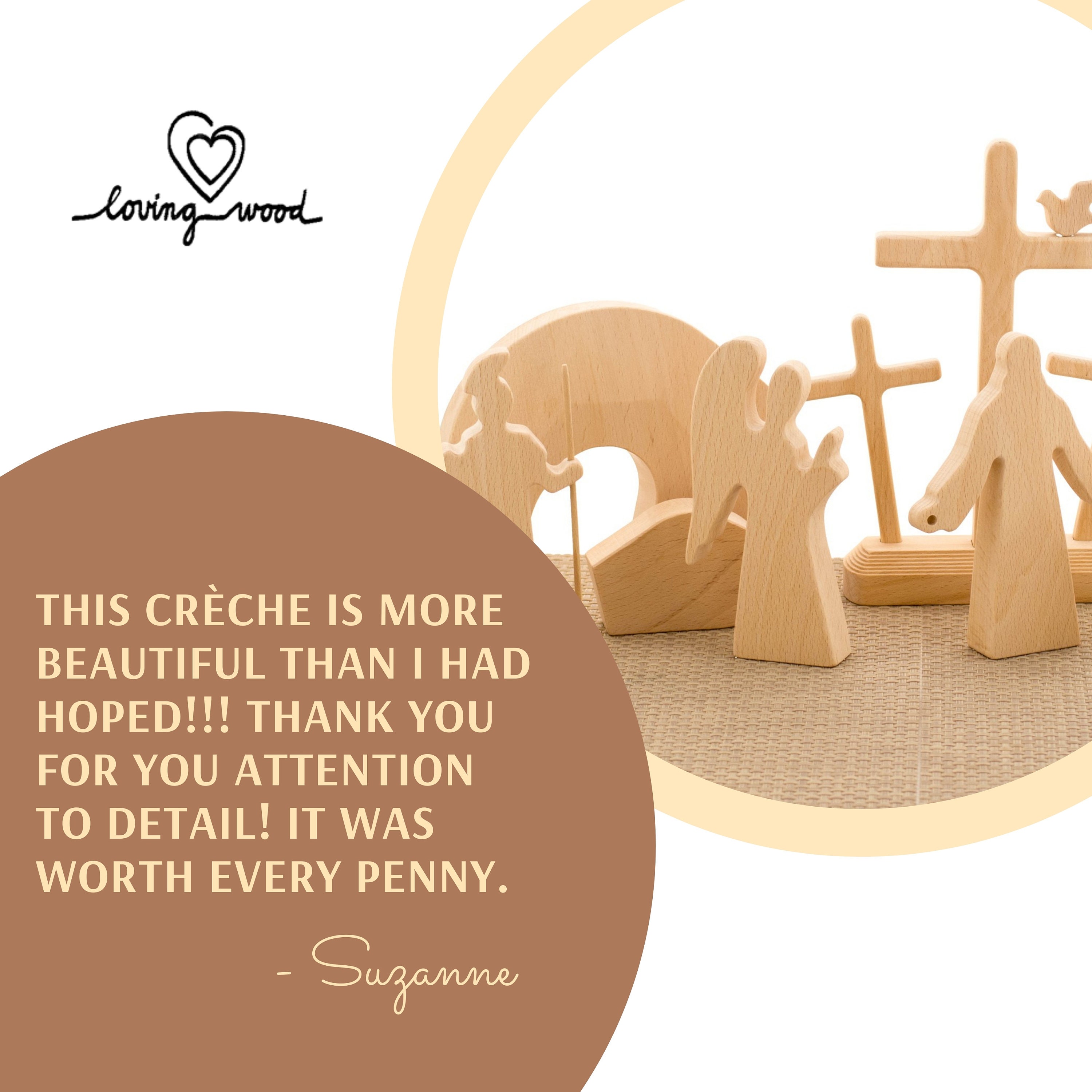 Easter Nativity Set OILED Easter Decor Easter Scene Etsy UK