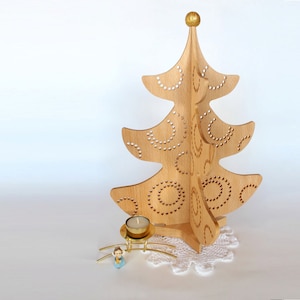 Wooden Christmas Tree 15&quot; Christmas Decoration Beautiful Christmas Gift
