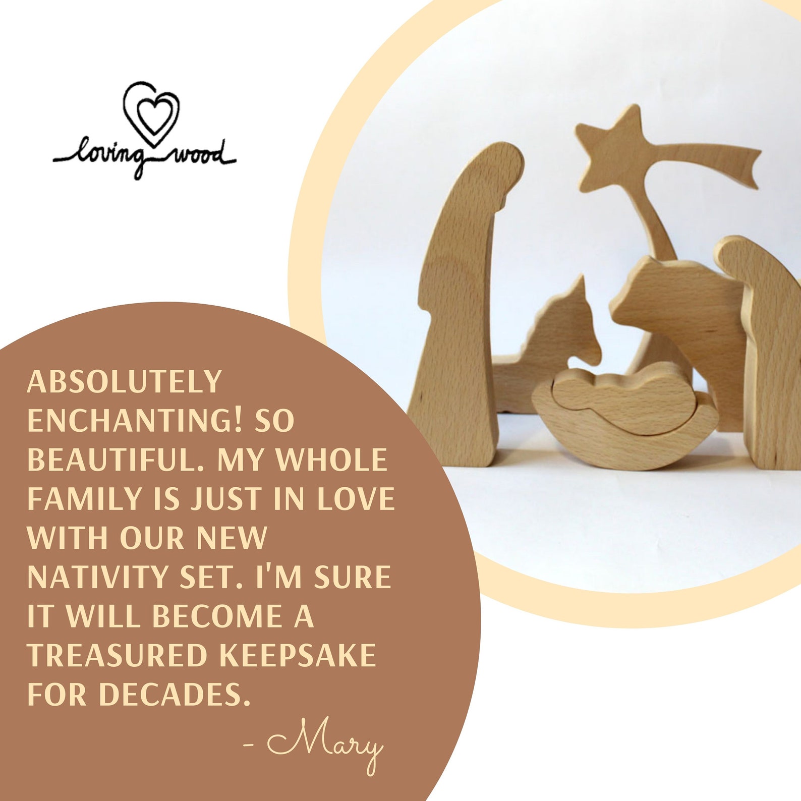 Small Nativity Set Wooden Wood Nativity Scene Set Nativity Etsy