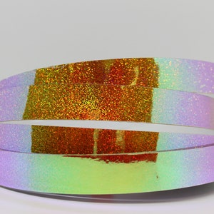 3/4&quot; Ignis Color Morph JAMtape - Cinta Hula Hoop - Cinta señuelo de pescado - Cinta artesanal decorativa - Rollo de 50, 100, 150 pies