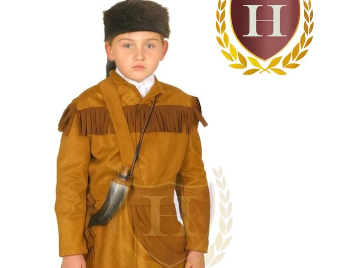 Children's William Clark Explorer Costume, Frontier Costume, Lewis & Clark Expedition