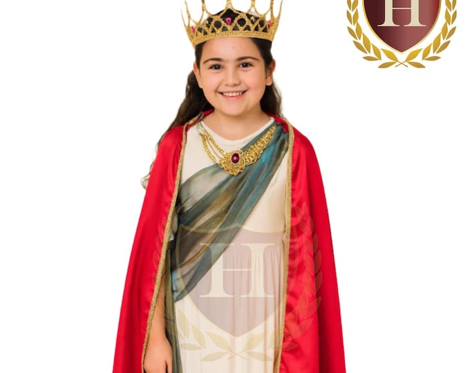 Children's Queen Esther Biblical Costume