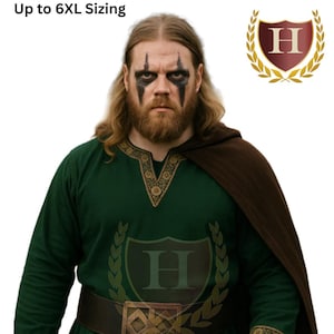 Medieval Celtic Viking Tunic Full Sleeves Renaissance Shirt SCA Larp