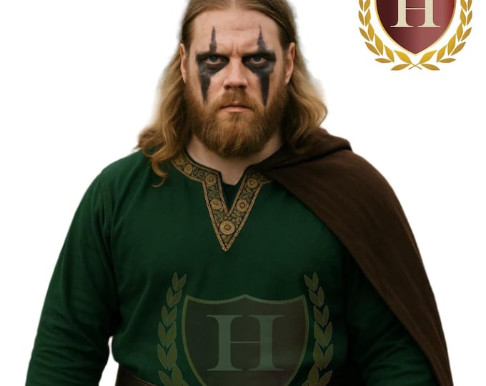 Medieval Celtic Viking Tunic Full Sleeves Renaissance Shirt SCA Larp