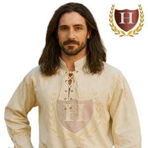 Medieval Lace-up Pirate Shirt