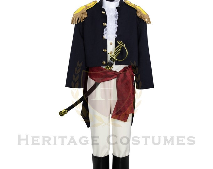 Children's Andrew Jackson Military Uniform