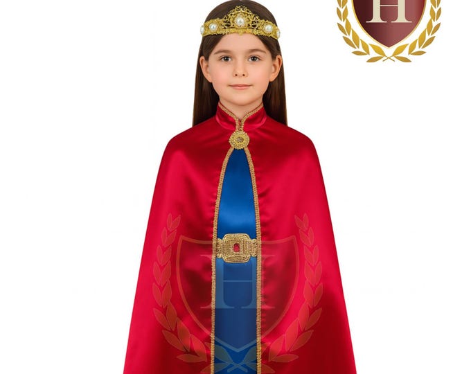 Children's St. Philomena Costume – Patron Saint Costume - Catholic Saint Dress for All Saints Day or Religious Pageants