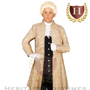 Colonial Children&#39;s Brocade Frock Coat