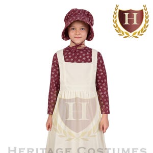 American Frontier, Pioneer Girl, Civil War Quality Children&#39;s Dress