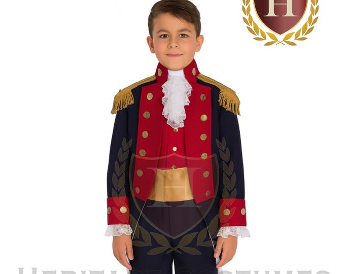 Children's John Paul Jones Revolutionary War Uniform