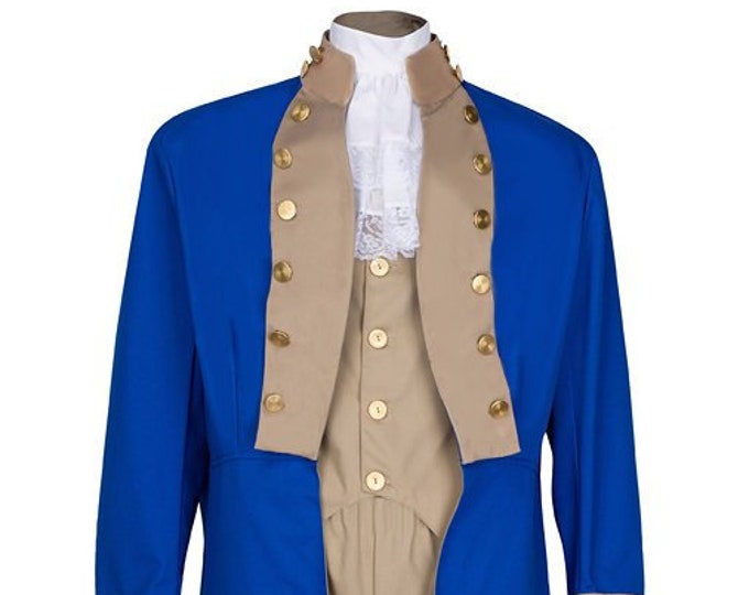 George Washington Adult Military Uniform, Revolutionary War