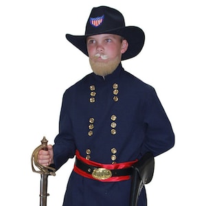 Children’s John C. Frémont Civil War Officer Uniform – Historical Replica Costume