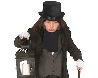 Children s Ebenezer Scrooge Costume Etsy Canada